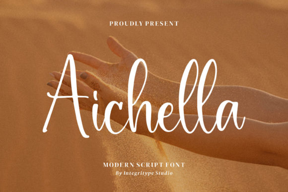 Aichella: A Premium Script Font for Editorial Design