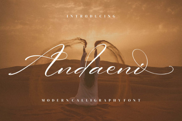 Andaeni: A Premium Script Font for Editorial Elegance