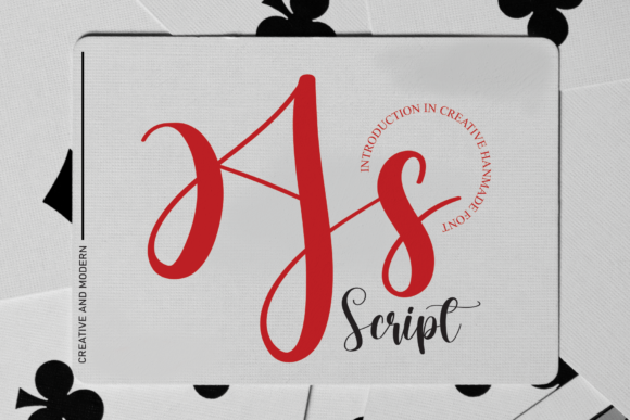 As: The Elegant Script Font for Handmade Creations