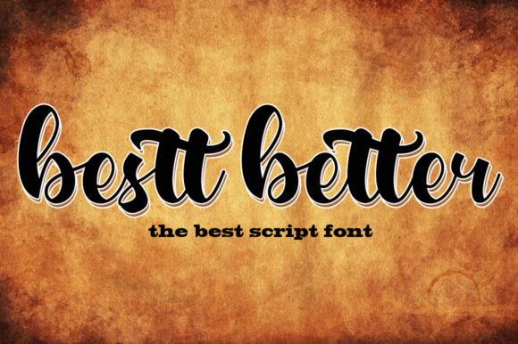 Bestt Better: A Chic Script Font for Business Branding