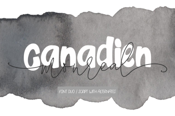 Canadien Monreal: A Charming Duo Font for Editorial Design