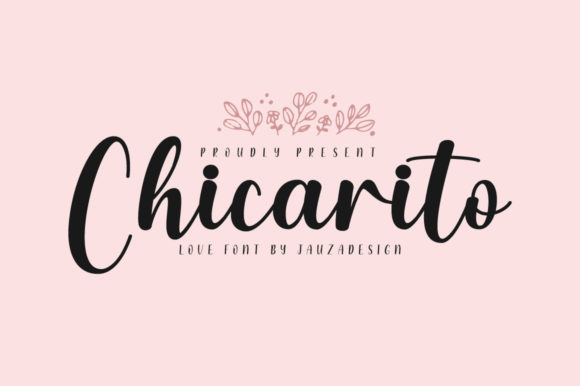 Chicarito: A Romantic Script Font for Handmade Creations