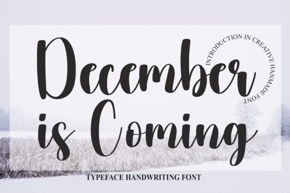 December is Coming: A Magical Script Font for Engaging Campaigns