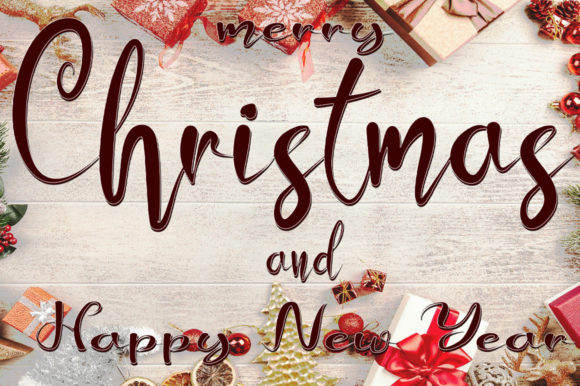 December Note: A Charming Script Font for Crafters