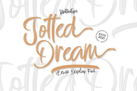 Discovering Jotted Dream: A Font for Elegant Publishing
