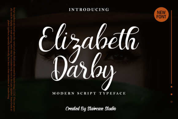 Elizabeth Darby: Elevate Your Brand with This Elegant Script Font