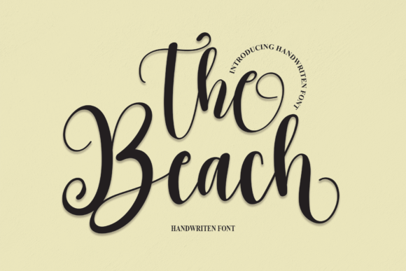 Enhance Your Brand with The Beach Font
