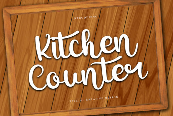 Enhance Your Campaigns with Kitchen Counter Font