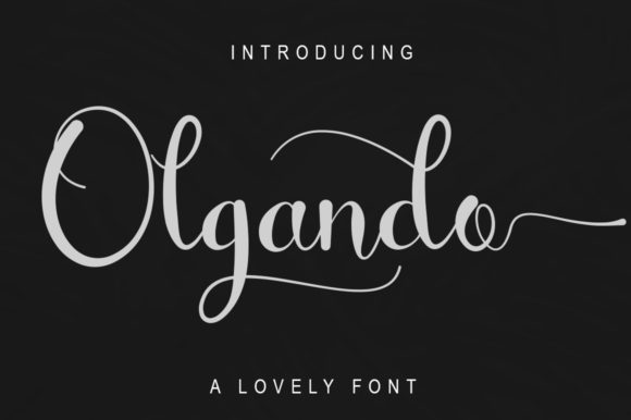 Enhance Your Campaigns with Olgando Script Font