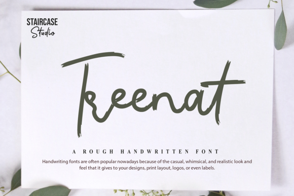 Exploring Treenat: A Versatile Handwritten Font for Branding