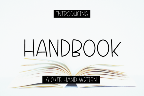 Handbook: A Versatile Handwritten Font for Creative Campaigns