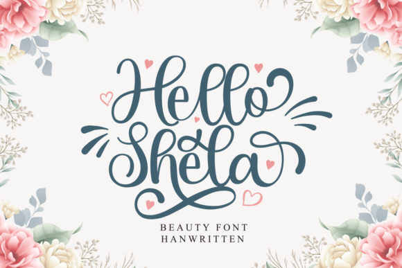 Hello Shela: A Handwritten Font for Modern Web Design