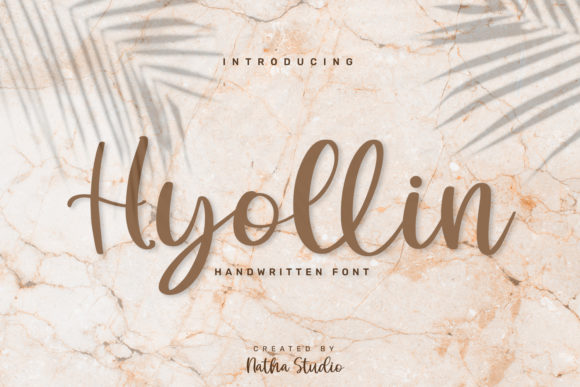 Hyollin: A Handwritten Font for Editorial Charm