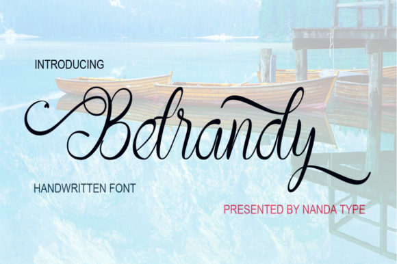 Introducing Betrandy: A Charming Script Font for Editorial Design