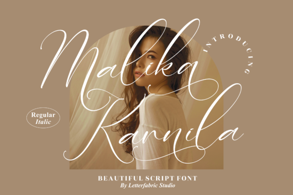 Malika Karnila: A Handwritten Font for Stunning Campaigns
