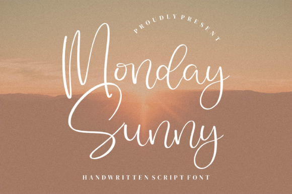 Monday Sunny: A Versatile Script Font for Creative Projects