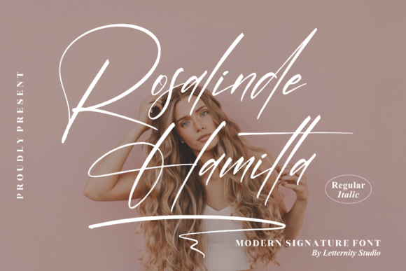 Rosalinde Hamilta: A Graceful Script for Editorial Design