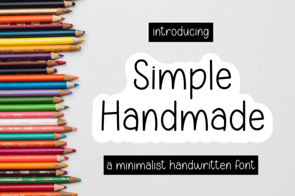 Simple Handmade: The Perfect Font for Your Brand's Personality