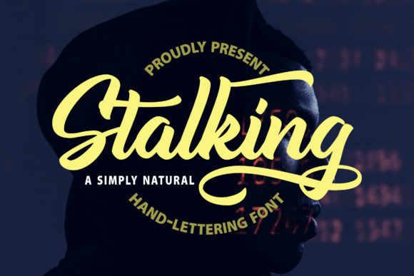 Stalking: A Bold Handwritten Font for Creative Makers