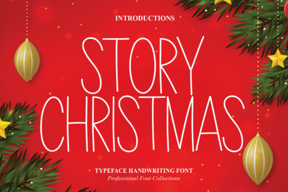 Story Christmas: A Charming Handwritten Font for Creative Campaigns
