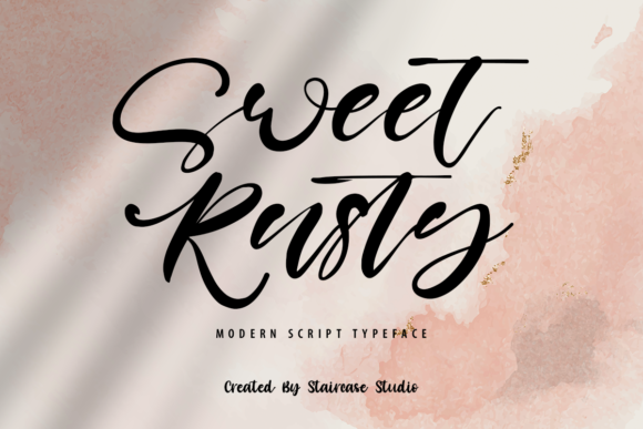 Sweet Rusty: A Handwritten Font for Distinctive Web Design