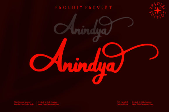 Transform Your Brand with Anindya: A Charming Handwritten Font