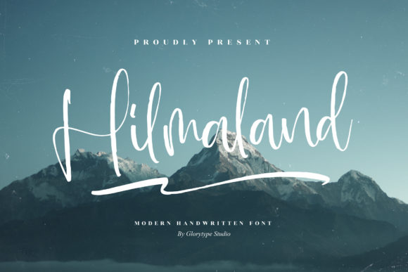 Transform Your Brand with Hilmaland: A Premium Script Font