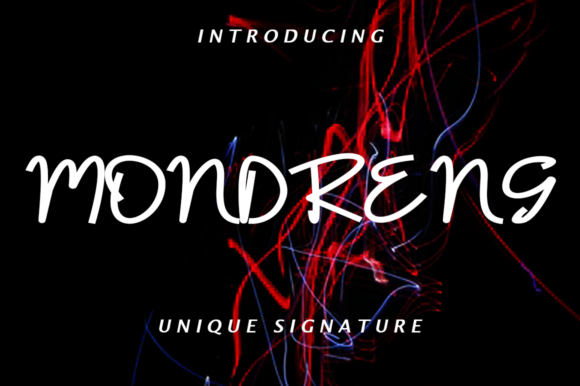 Transform Your Brand with Mondreng: A Versatile Handwritten Font