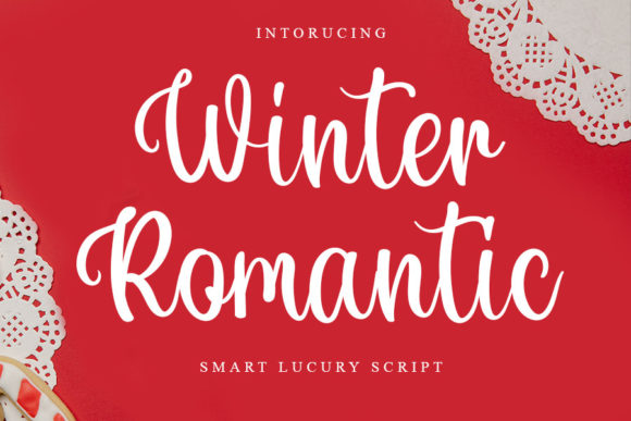 Winter Romantic: A Handwritten Font for Modern Web Design