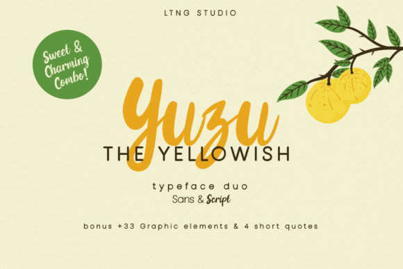 Yuzu the Yellowish Duo: A Versatile Font for Web Design